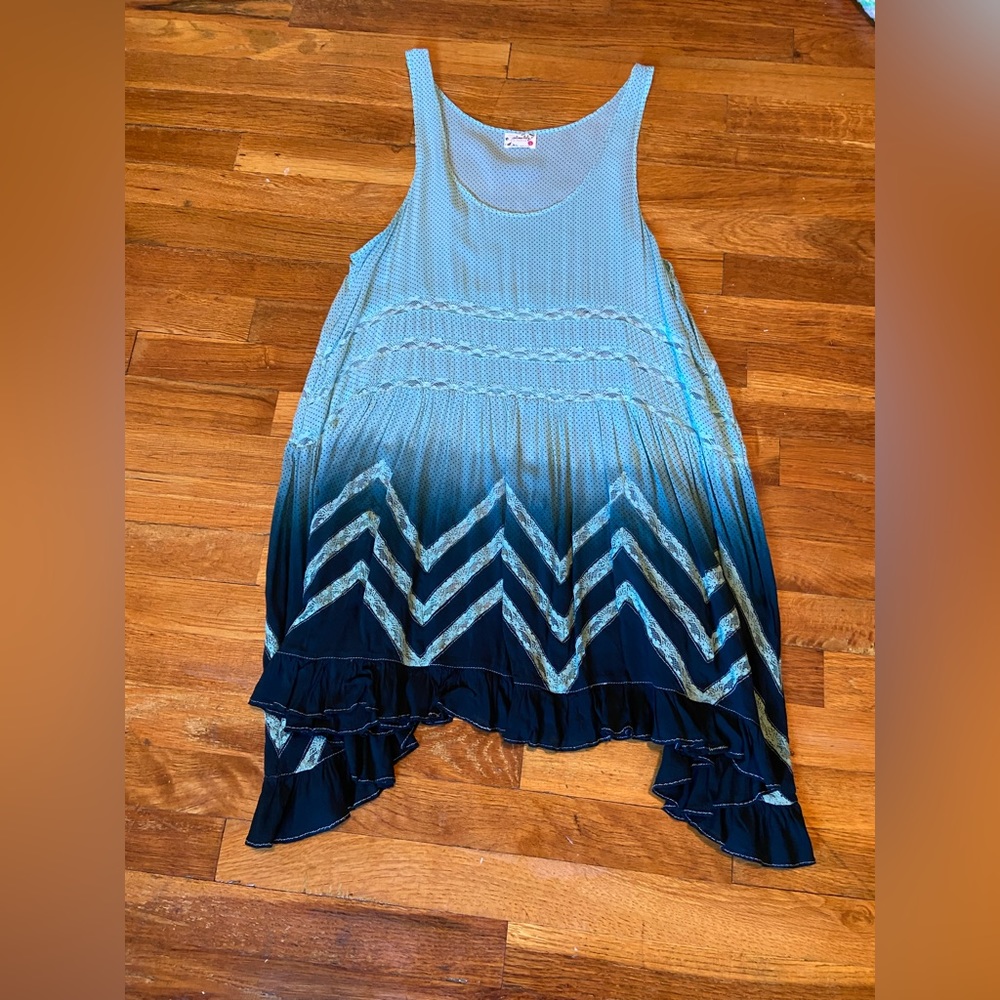 Free People trapeze slip dress
